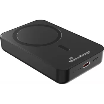 MEDIARANGE MRMA761 magnetski bežični powerbank 10000 mAh, crni