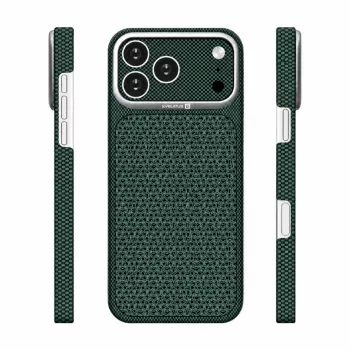 Evelatus Apple iPhone 17 Pro Carbon Premium Edition MagSafe futrola zelena
