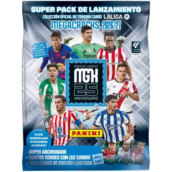Panini La Liga 2027 mega set kolekcionarskih kartica