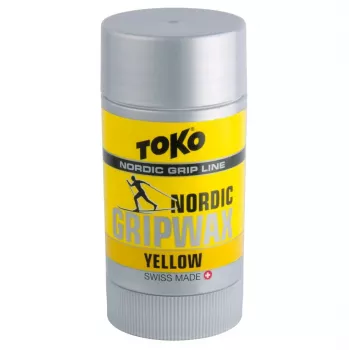 TOKO Carbon GripWax Yellow 25g Cross-Country Ski Grip Wax