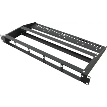 VALUE MPO panel za 3 modula - slijepa ploča za optičku kasetu - rack montaža - crni - 1U (19 inch)