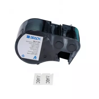 BRADY M4-17-595 PermaSleeve termoskupljajući marker za kabele, širina 38,1 mm, 10-4 AWG, crno na bijelom, rolada 2,44 m