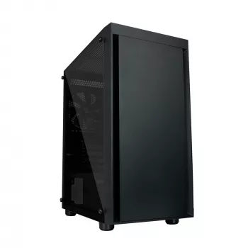 Zalman T3 PLUS mATX Mini-Tower PC kućište, crno, akrilni prozor, 2 ventilatora