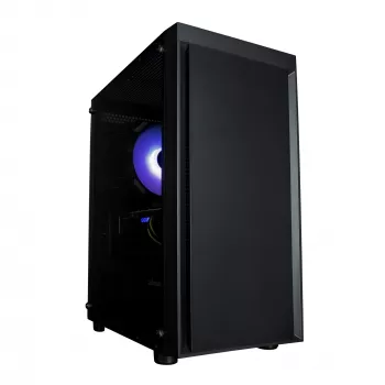 Zalman T3 PLUS mATX Mini-Tower PC kućište, crno, akrilni prozor, 2 ventilatora
