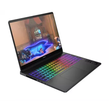HP OMEN MAX Gaming 16-ah0013ns 16 inch WQHD 165Hz prijenosno računalo za igranje, Intel Core Ultra 9 275HX, 32GB DDR5, 1TB SSD, NVIDIA GeForce RTX 5070 Ti 12GB, Windows 11 Home, Shadow Black (obnovljeno)