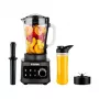 TESLA CrunchX Power NF650 stolni blender 1500 W staklena posuda 1,5 L s bocom 600 ml crno-srebrni