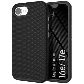 3MK Fortis MagCase za Apple iPhone 16e / 17e - crna