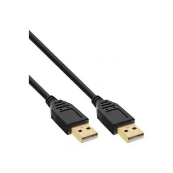 Kindermann USB 2.0 kabel A-utikač/A-utikač 2 m - kabel - digitalni/podaci