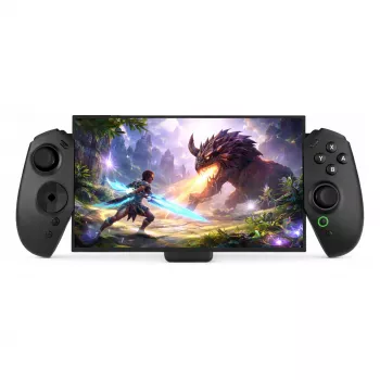 Deltaco GAM-196 žični USB-C gamepad za Nintendo Switch 2, crni