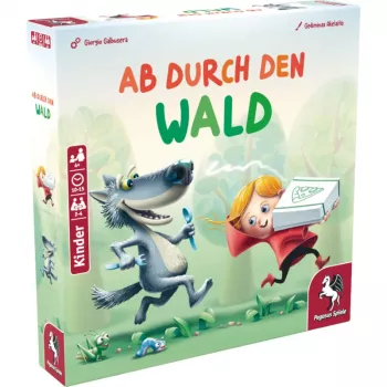 PEGASUS Ab durch den Wald - šumska avantura kartaška igra za 2-4 igrača, od 8 godina