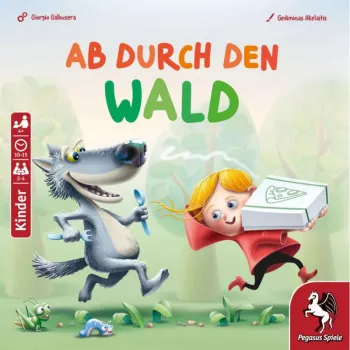 PEGASUS Ab durch den Wald - šumska avantura kartaška igra za 2-4 igrača, od 8 godina