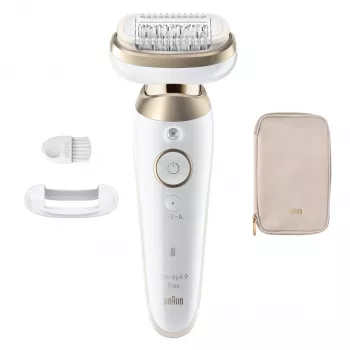Braun Silk-épil 9 Flex SES9-011 3D epilator, mokro i suho, bijelo/zlatno
