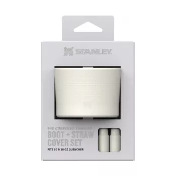 STANLEY set od 2 zaštitne navlake i kapice za slamku za termos šalicu 0,89L/0,59L The Quencher Boot + Straw Topper u krem boji