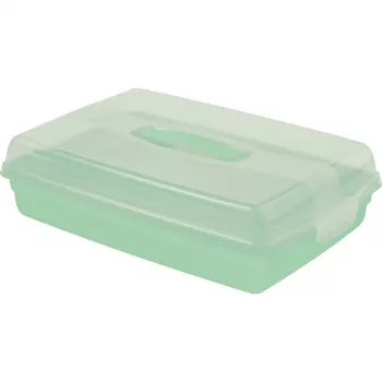 Curver pravokutna kutija za prijevoz kolača 45 x 29,5 x 11,1 cm svijetloplava