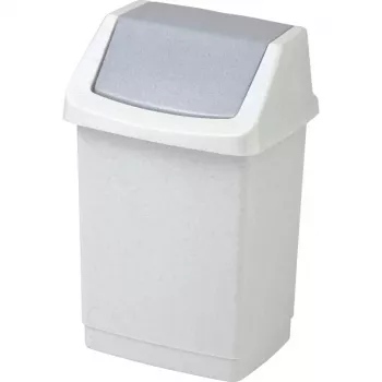 CURVER Click-it 50L kanta za smeće na pedalu, siva, 38,5 x 33,5 x 63,5 cm