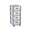 CURVER Infinity kolica s 4 pretinca 11L 30x36x69cm sivo-bijela