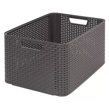 CURVER Style L kutija za odlaganje 43,6 x 32,6 x 23 cm tamnosiva