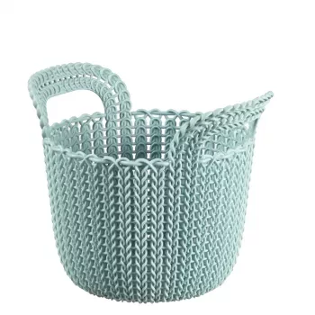CURVER košara Knit XS okrugla 3L 23x19x19 cm plava