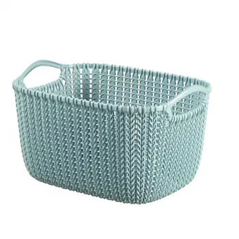 CURVER košara Knit S pravokutna 8L 30x22x17cm plava