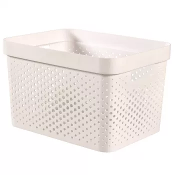 Curver kutija Infinity Recycled 17L 36x27x22cm bijela