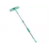 LEIFHEIT Classic brisač za prozore s teleskopskom ručkom 100-155 cm, 33 cm strugač, čišćenje bez tragova, zeleno-bijeli