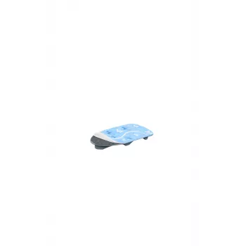 LEIFHEIT Air Board Table Compact Ironing Board 70x30cm, Thermo-Reflect, Ultra-Light EPP, Foldable, White/Blue