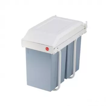 HAILO Multi-Box Duo L podzemni sustav za otpad, 2x14L, bijeli