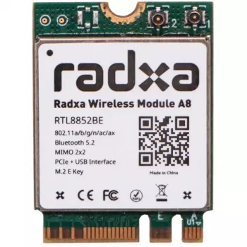 Radxa Wireless Module A8, M.2 Wi-Fi 6 i Bluetooth 5.2 (RA007-A8)