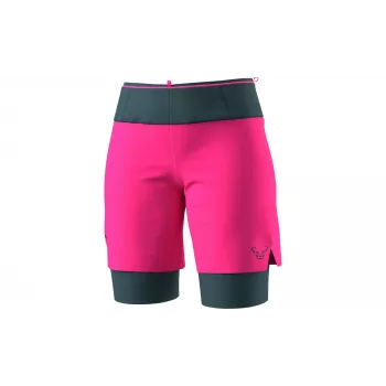 Salewa ženske Dynafit Ultra 2/1 trkaće kratke hlače Pink Glo XS