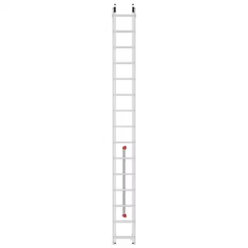 HAILO S80 ProfiStep duo kombinirane ljestve, aluminij, 2x15 prečki, maks. nosivost 150 kg