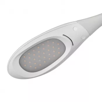 Activejet AJE-RAINBOW 2 LED stolna svjetiljka s RGB bazom, fleksibilna ruka, prigušiva, upravljanje na dodir, 7W glavno svjetlo, 350lm, 2800K-6500K, crna