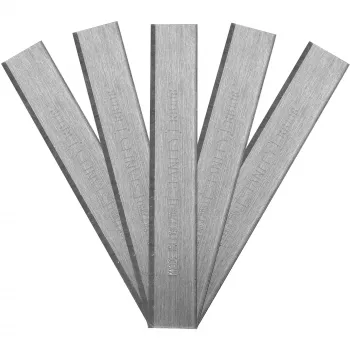 STANLEY zamjenske oštrice za blanjalicu za RB10 i RB5, ravno rezno, pakiranje od 10, SK5 čelik, širina 44 mm