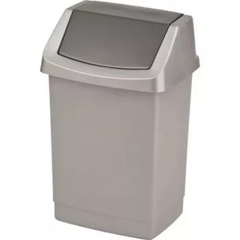 CURVER Click-it 50L kantica za smeće s pedalom 38,5x33,5x63,5cm srebrna