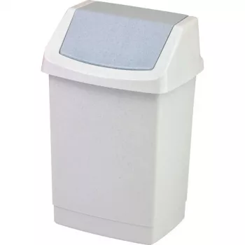 Curver Click-it kantica za smeće s pedalom 15L siva