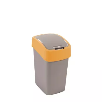 Curver Flip Bin kantica za smeće 25L, srebrna/žuta