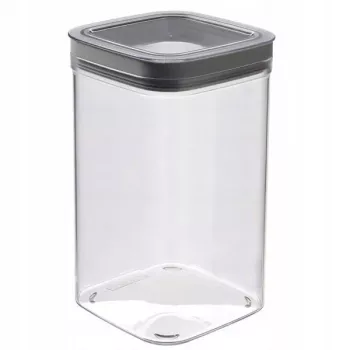 CURVER Dry Cube kvadratna posuda za čuvanje hrane 2,3L prozirna/siva