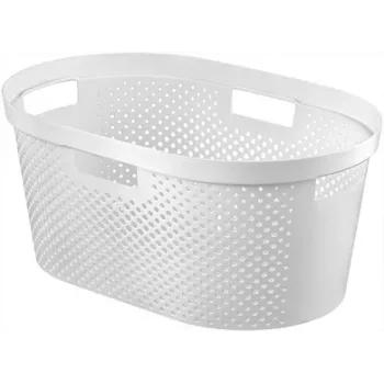 CURVER Infinity Recycled košara za rublje 40L 59x39x27cm bijela