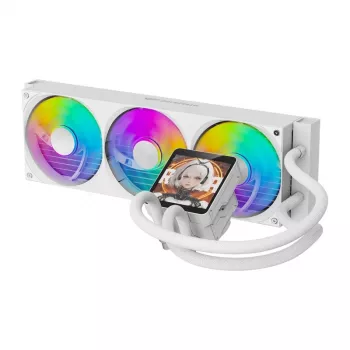 DarkFlash DV360S MAX bijeli 360mm ARGB AIO tekuće hlađenje procesora