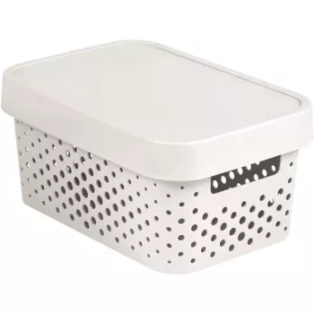 CURVER Infinity Recycled 4,5L kutija za spremanje s poklopcem, bijela