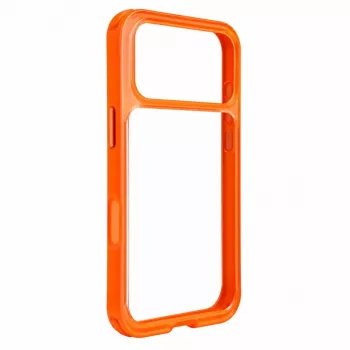 Evelatus Apple iPhone 17 Pro LiveCase hibridna futrola sa stalkom PC+TPU narančasta