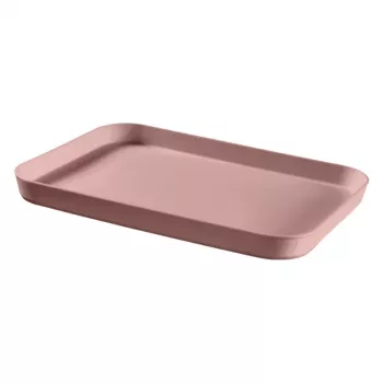 Curver dvostrana poslužavnik pladanj Kitchen Essentials, ružičasti