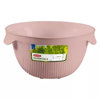 Curver Kitchen Essentials sklopivo silikonsko cjedilo ružičasto