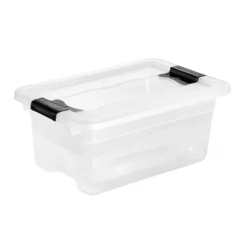keeeper Crystalbox Cornelia kutija za pohranu s poklopcem, 4 L, 29,5 x 19,5 x 12,5 cm, prozirna