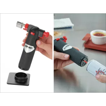 LEIFHEIT Burner plinski plamenik na butan s piezo paljenjem i zaštitom za djecu