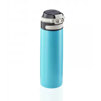 LEIFHEIT Thermos Flip 600ml svijetloplava vakuumski izolirana boca od nehrđajućeg čelika