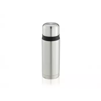 LEIFHEIT Thermos Coco 0,75L vakuumska izolirana boca, nehrđajući čelik s unutarnjom staklenom posudom, srebrna