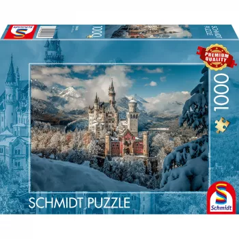 Schmidt Spiele zimski dvorac Neuschwanstein slagalica od 1000 dijelova