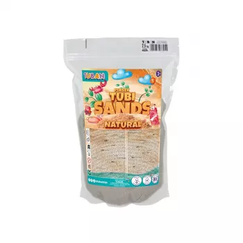 TUBAN Tubi Natur Sand Doypack 2,5 kg – pijesak za kupanje i kopanje za male životinje