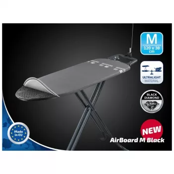 LEIFHEIT Air Board M daska za glačanje, Thermo-Reflect, crna, 120 x 38 cm