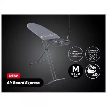 LEIFHEIT Air Board Express M daska za glačanje crna 120x38cm